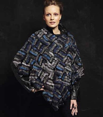PONCHO Condito/Babykid von Lana Grossa